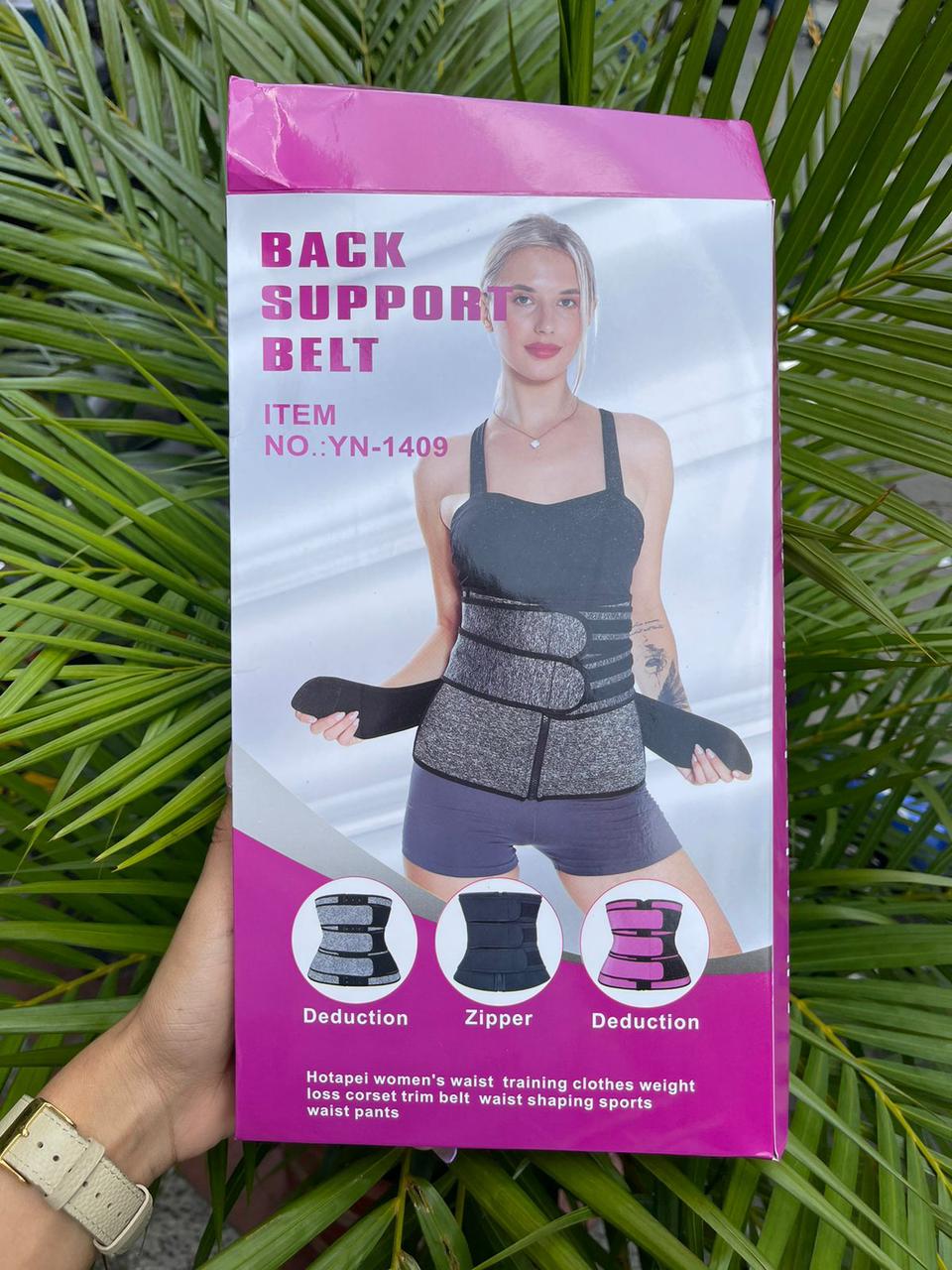 Faja reductora con efecto sauna