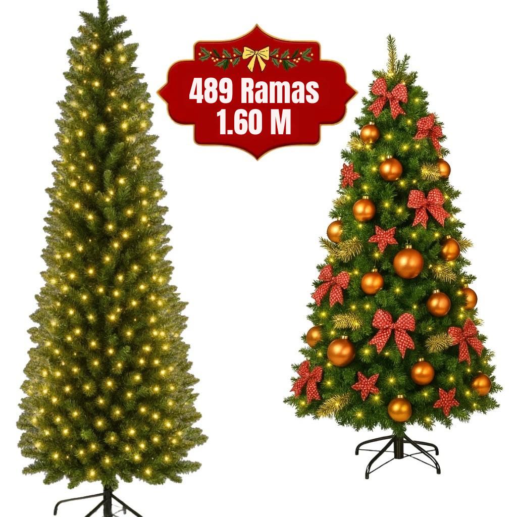 Pino Nevado Premium 1.60 m – Navidad Realista